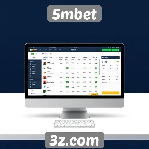 Avaliação da interface do usuário do site 5mbet